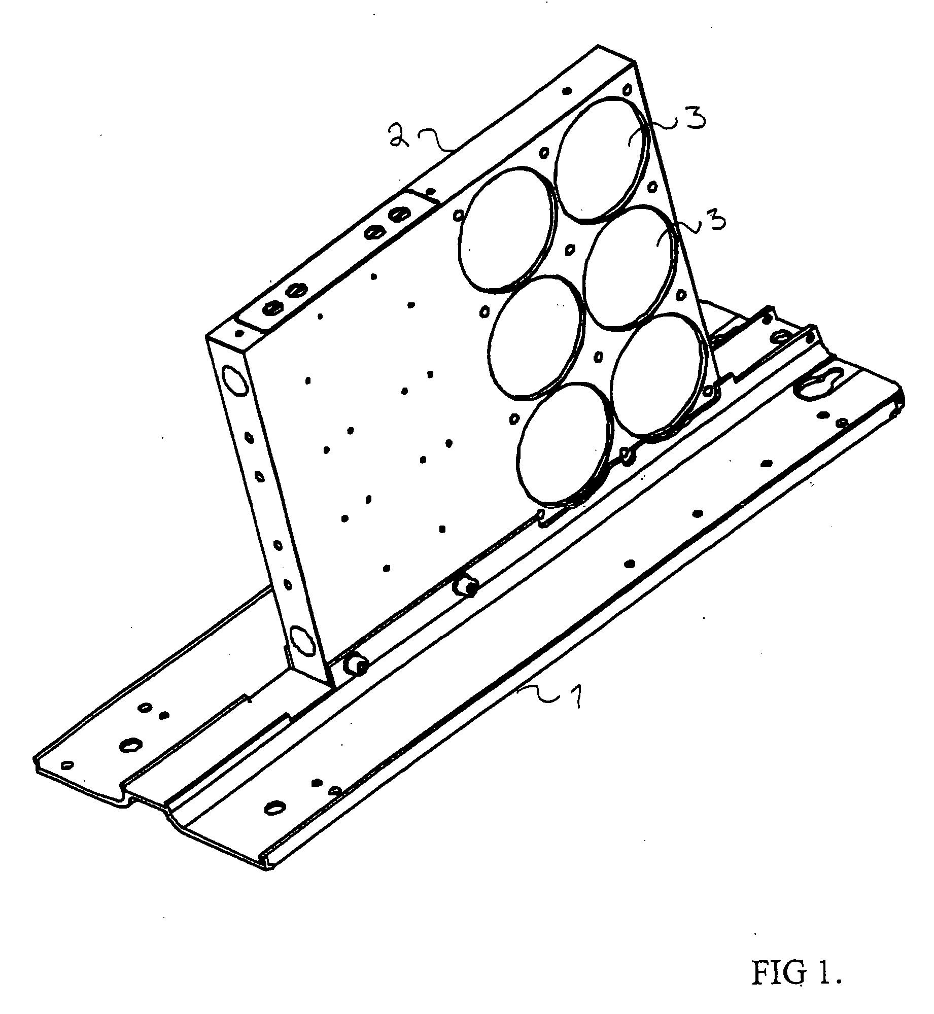 Fixing and protecting arrangement for a capacitor