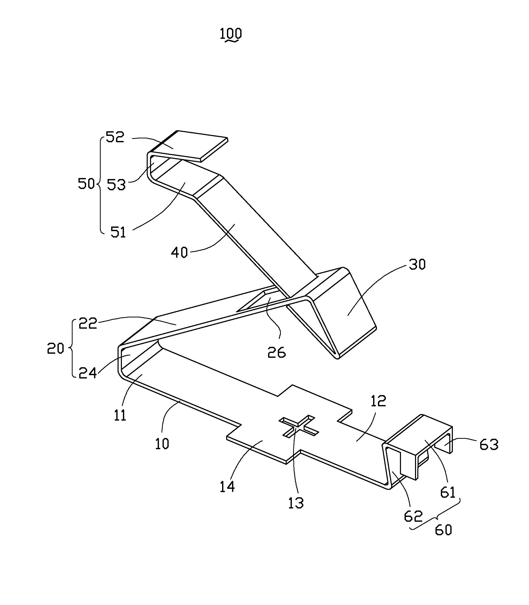 Electromagnetic interference spring contact for shielding electromagnetic interference and electronic device using same