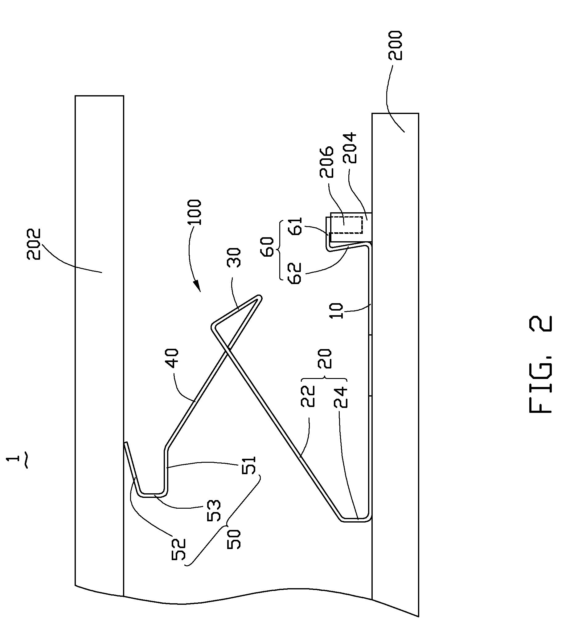 Electromagnetic interference spring contact for shielding electromagnetic interference and electronic device using same