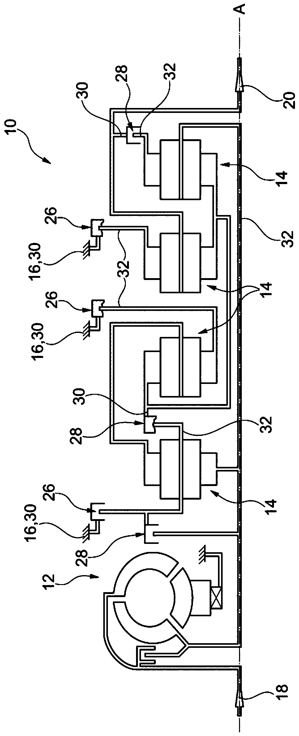 Shifting device for a motor vehicle transmission
