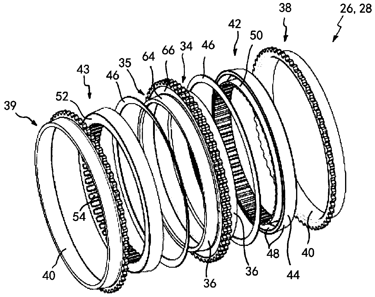 Shifting device for a motor vehicle transmission