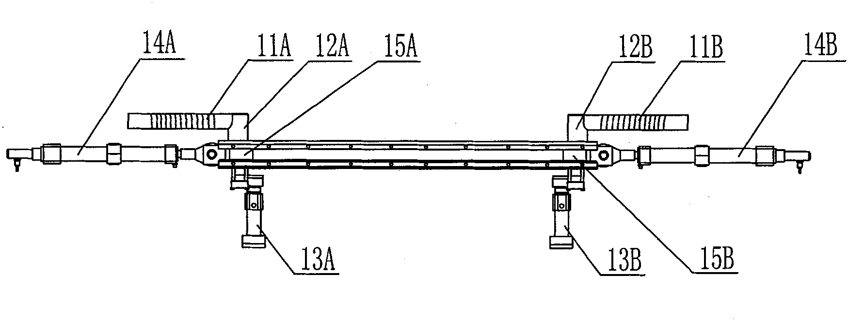 Control system of horizontal shifting platform of underground three-dimensional garage