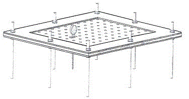 Measurement instrument used for weathering stripping depth of short cylindrical stone historical relic and measurement method