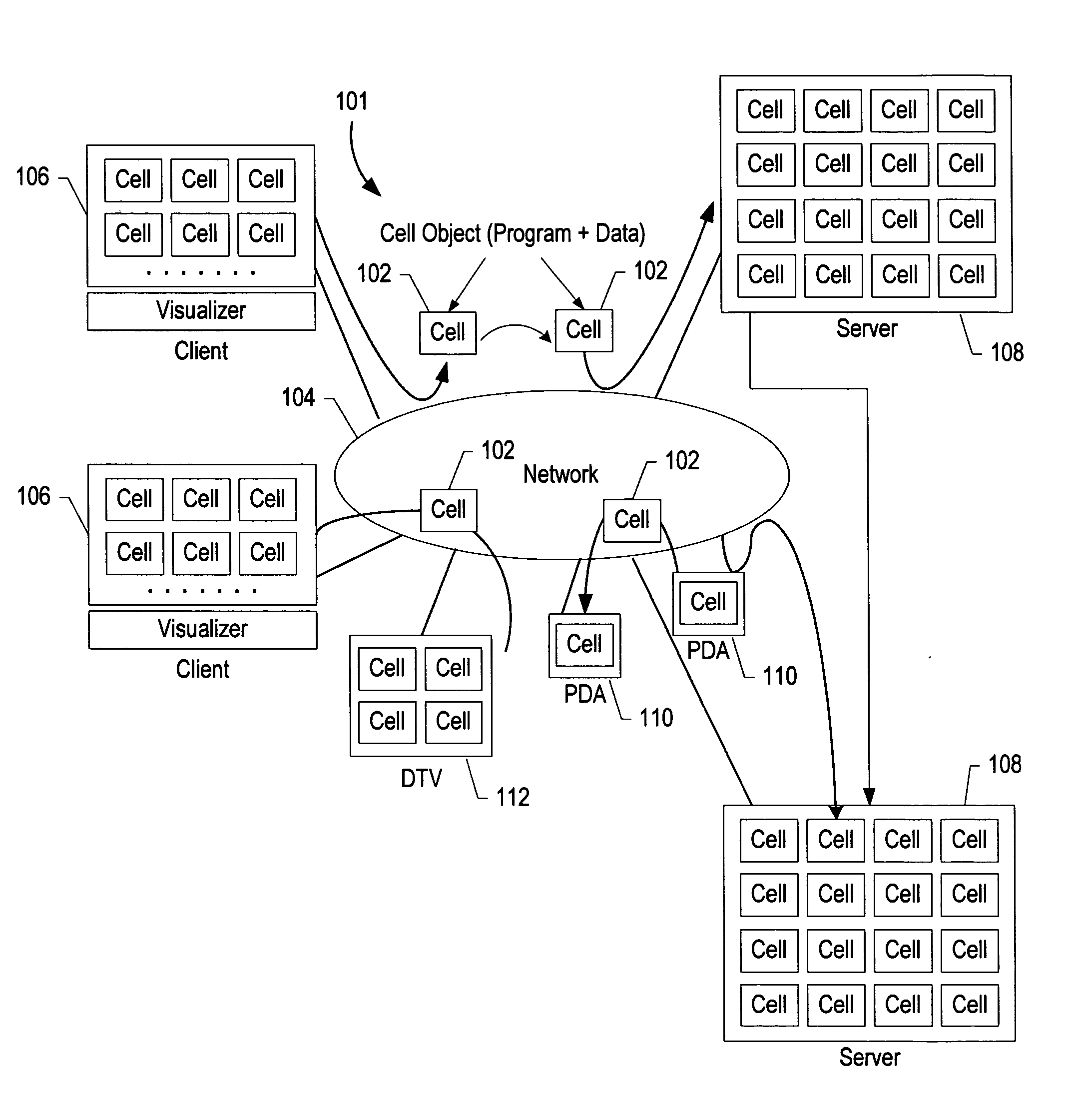 System and method for dynamically partitioning processing across plurality of heterogeneous processors