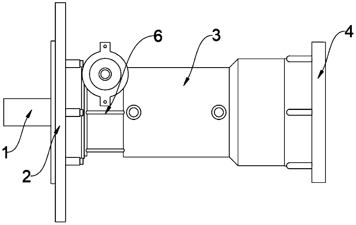 Planetary reducer for door rolling machine
