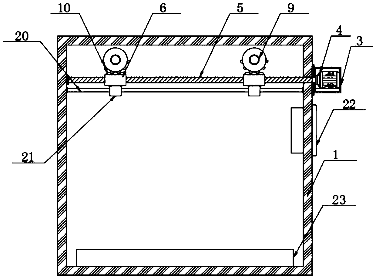 Pig house deodorization device for pig breeding