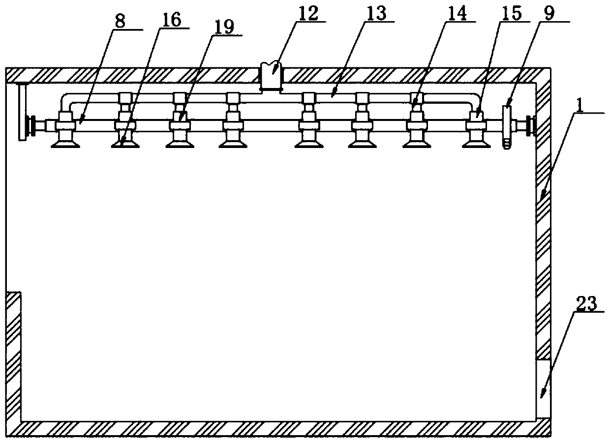 Pig house deodorization device for pig breeding