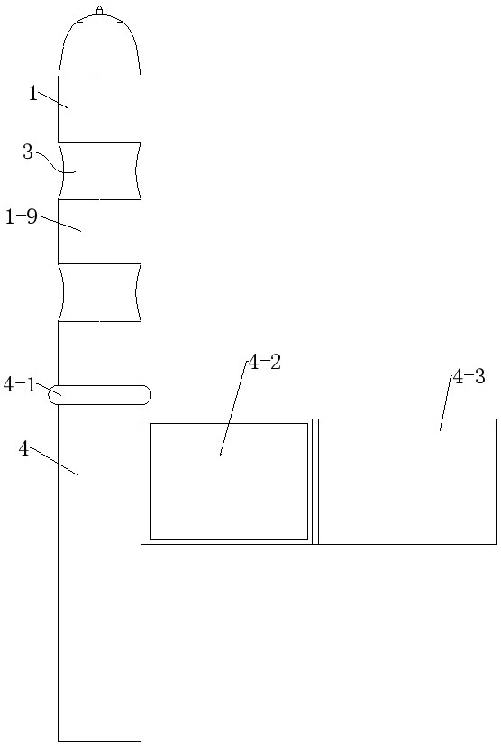 A driving device for adjusting the spatial position of an ultrasonic probe