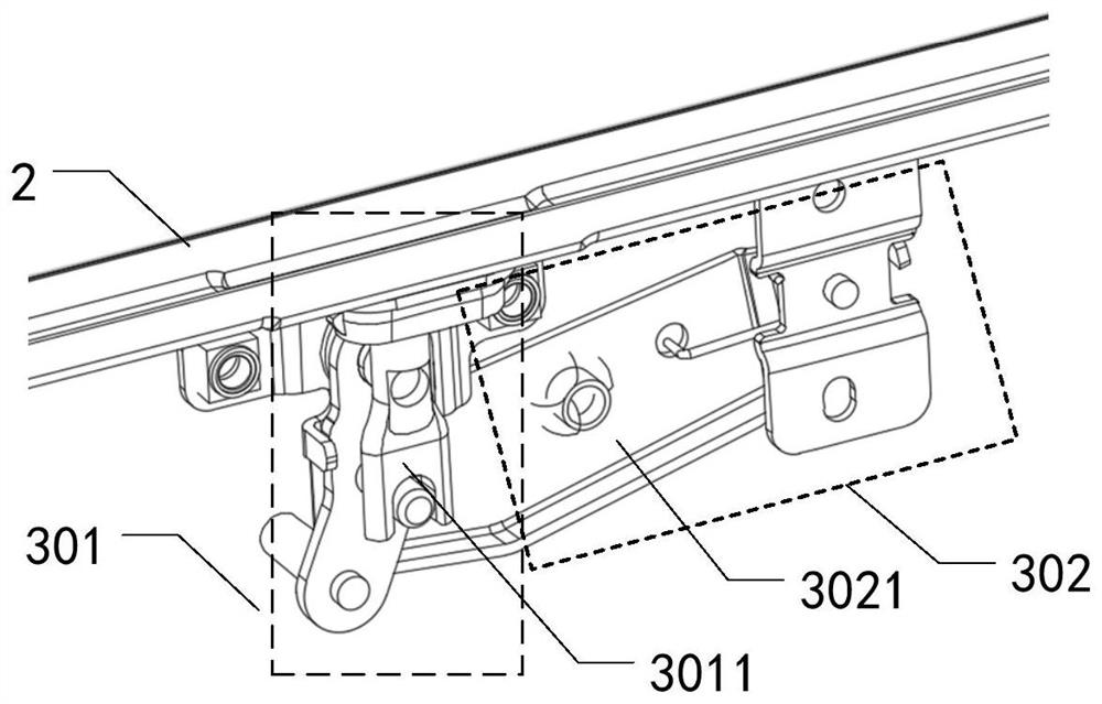 A battery swap control system, an electric vehicle and a battery swap control method