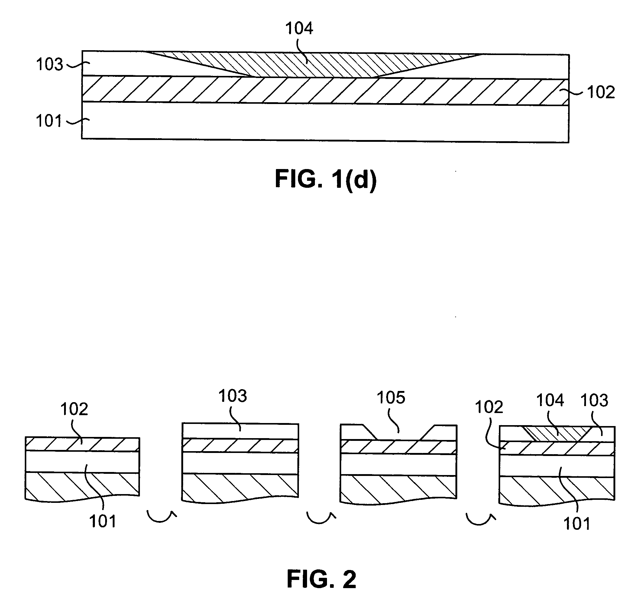Tapered composite waveguide for athermalization