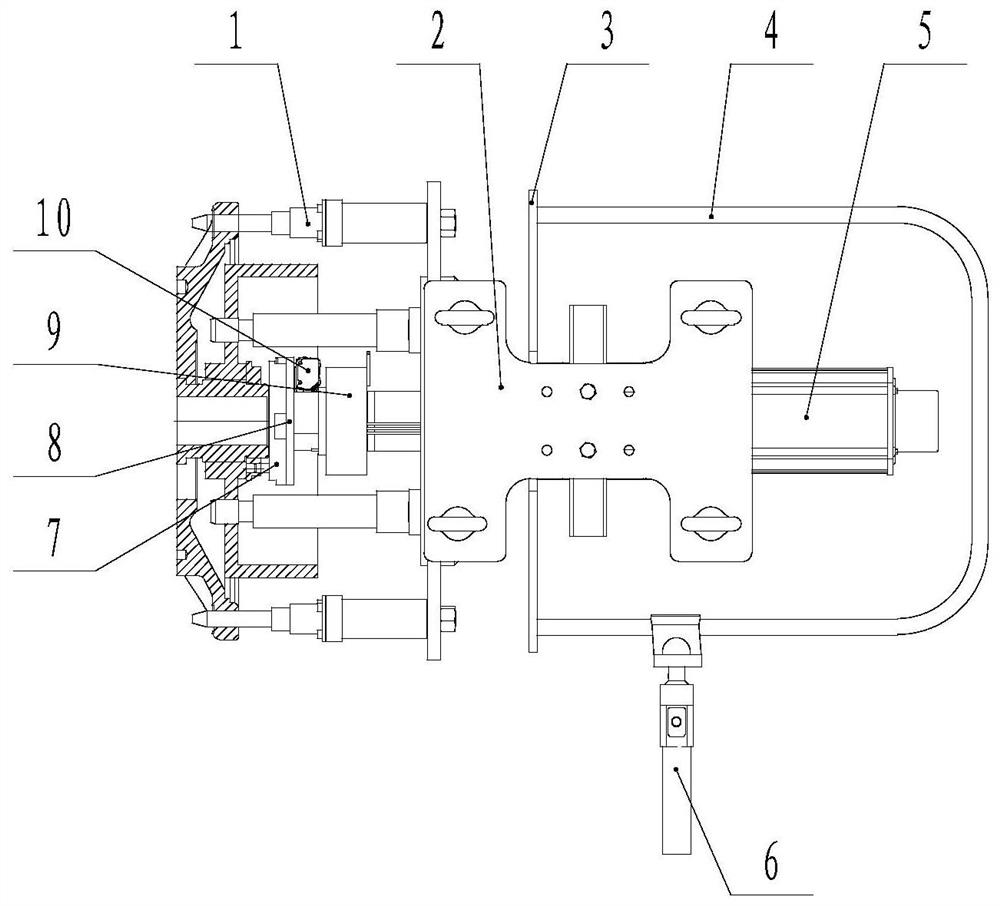 Measuring machine for automatic tightening, hole alignment and pretightening force of hub adjusting nut with hole and method of use thereof