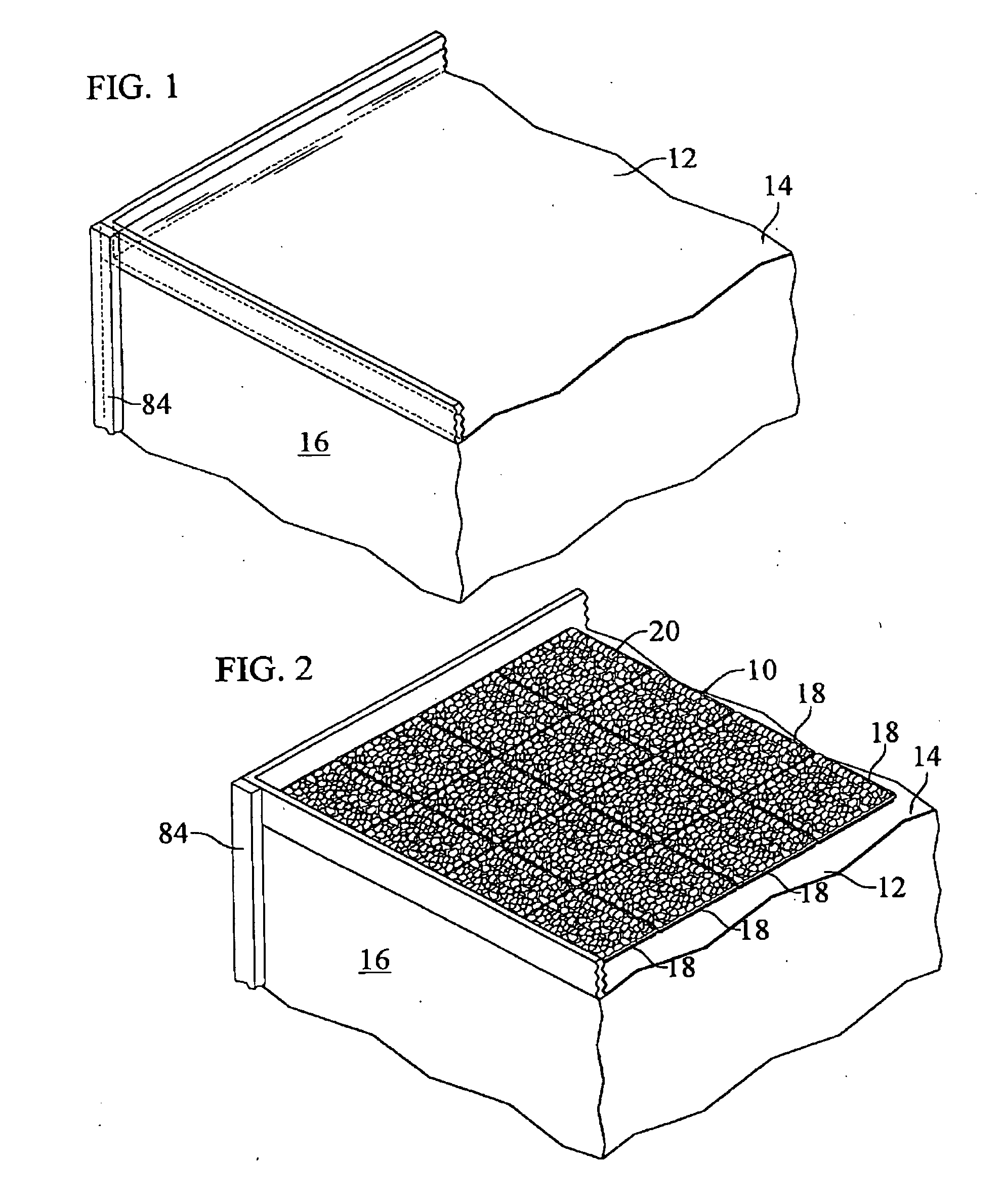 Modular ballast system for membrane roofs