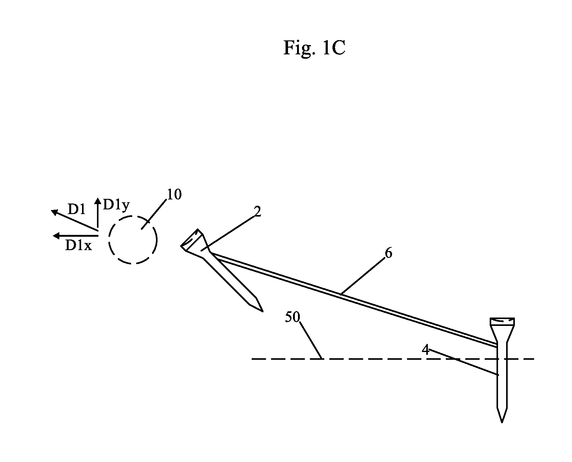 Method and apparatus for double golf tee