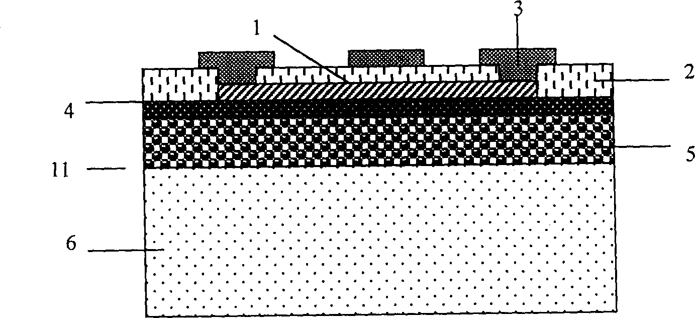 LC passive low pass flter on chip and prepn. thereof