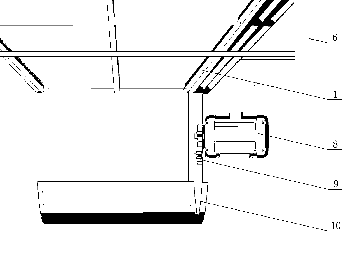 Intelligent loading system used for high-altitude building garbage clearance and application method