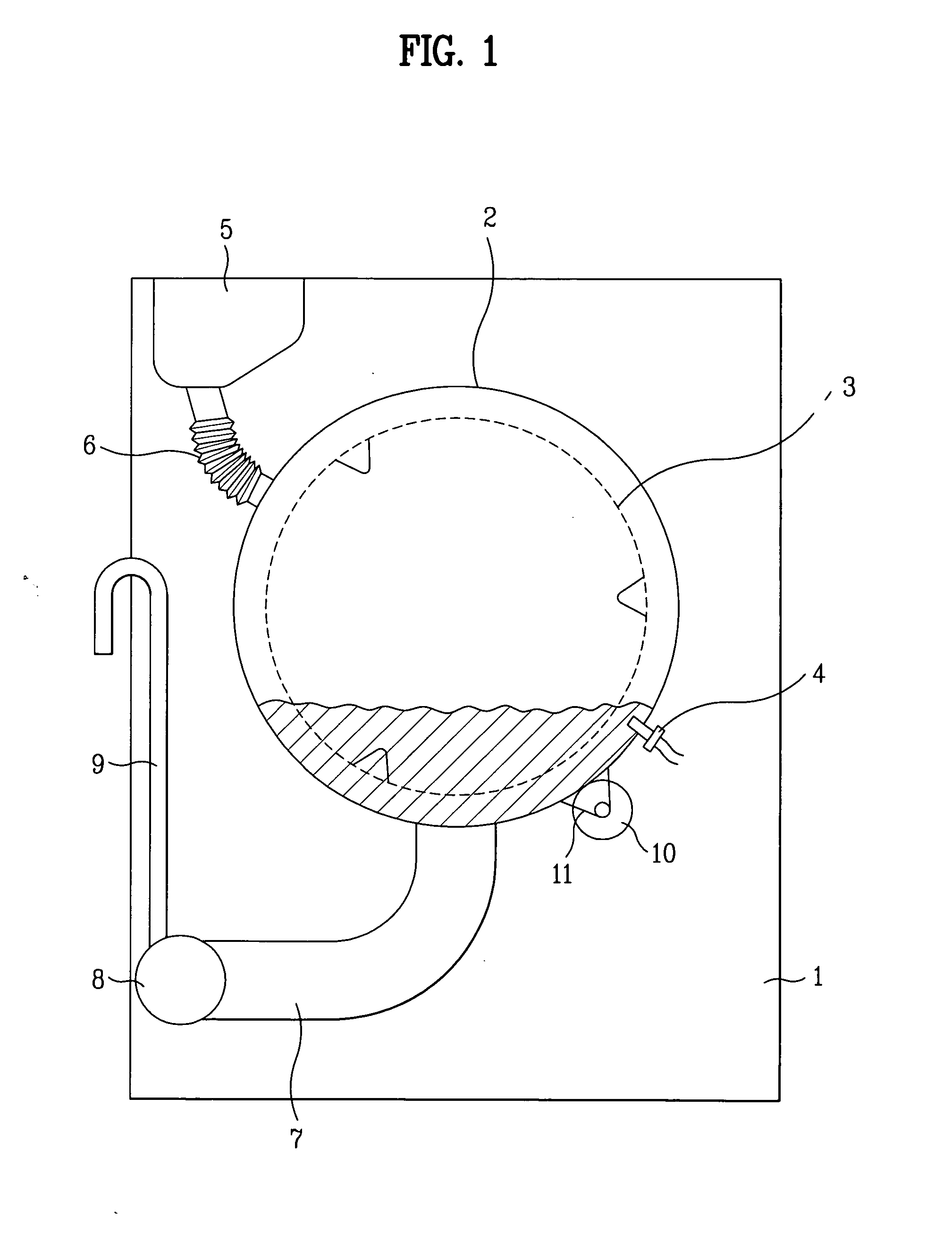 Washer and method of determining load weight for same