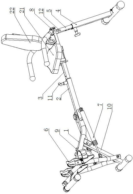 Rehabilitation and fitness treadmill for the elderly and modification method thereof