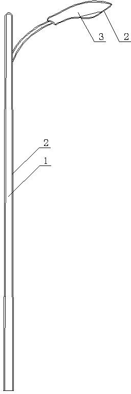 Street lamp with self-cleaning function