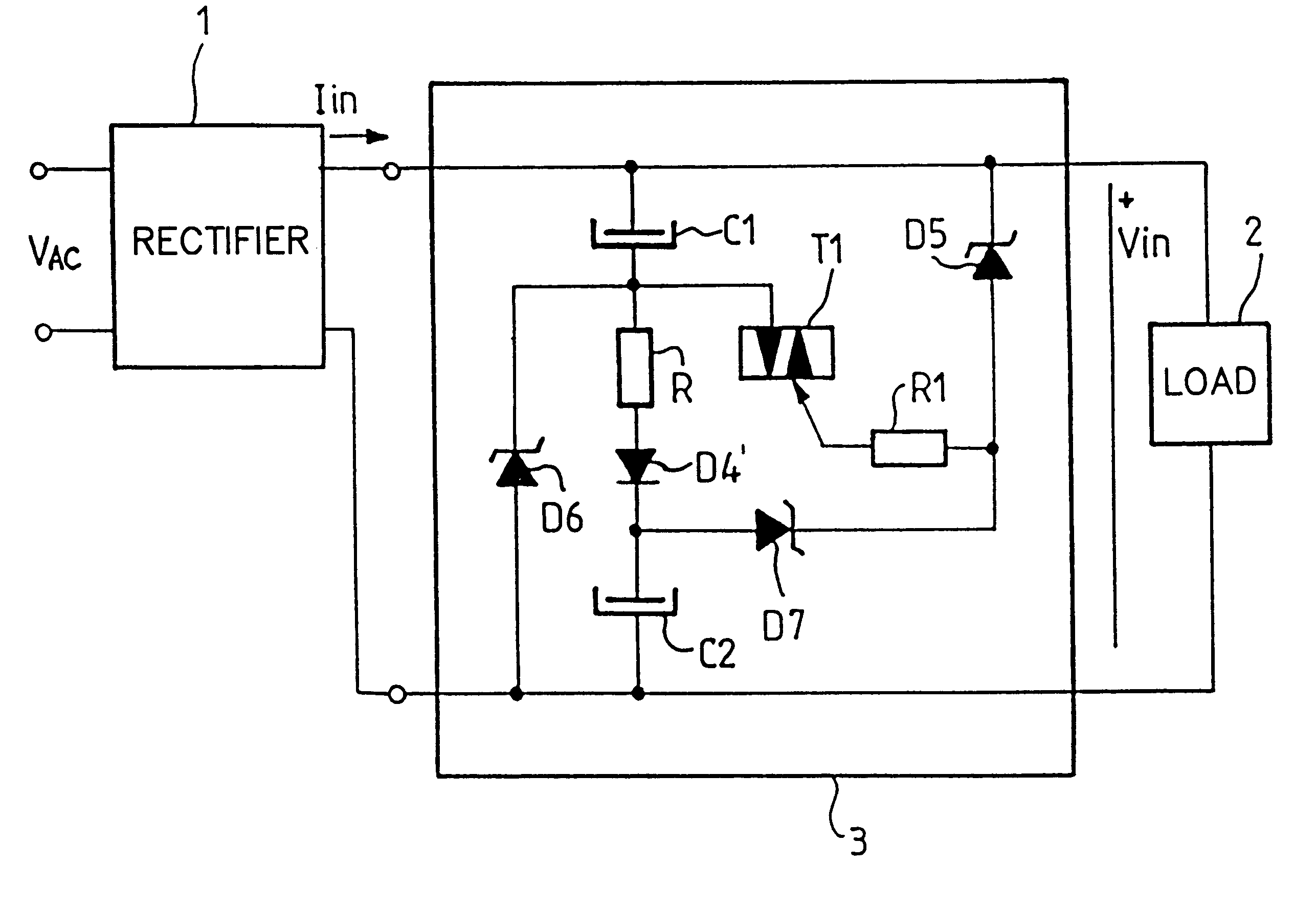 Electronic power supply device