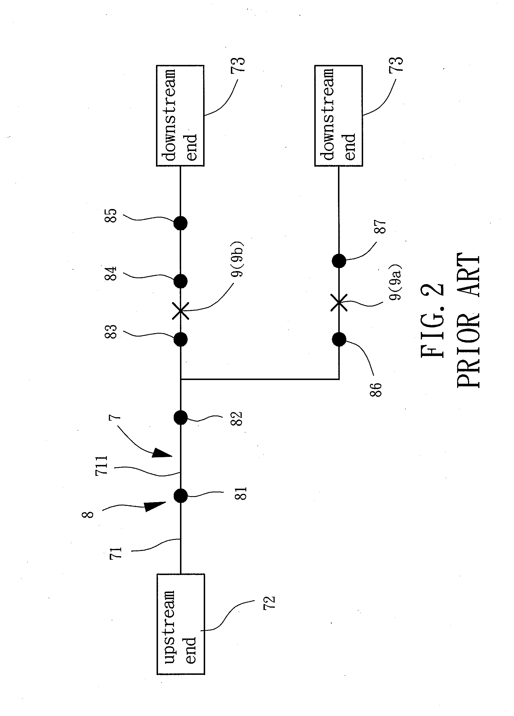 Method for locating faults in a power network having fault indicators