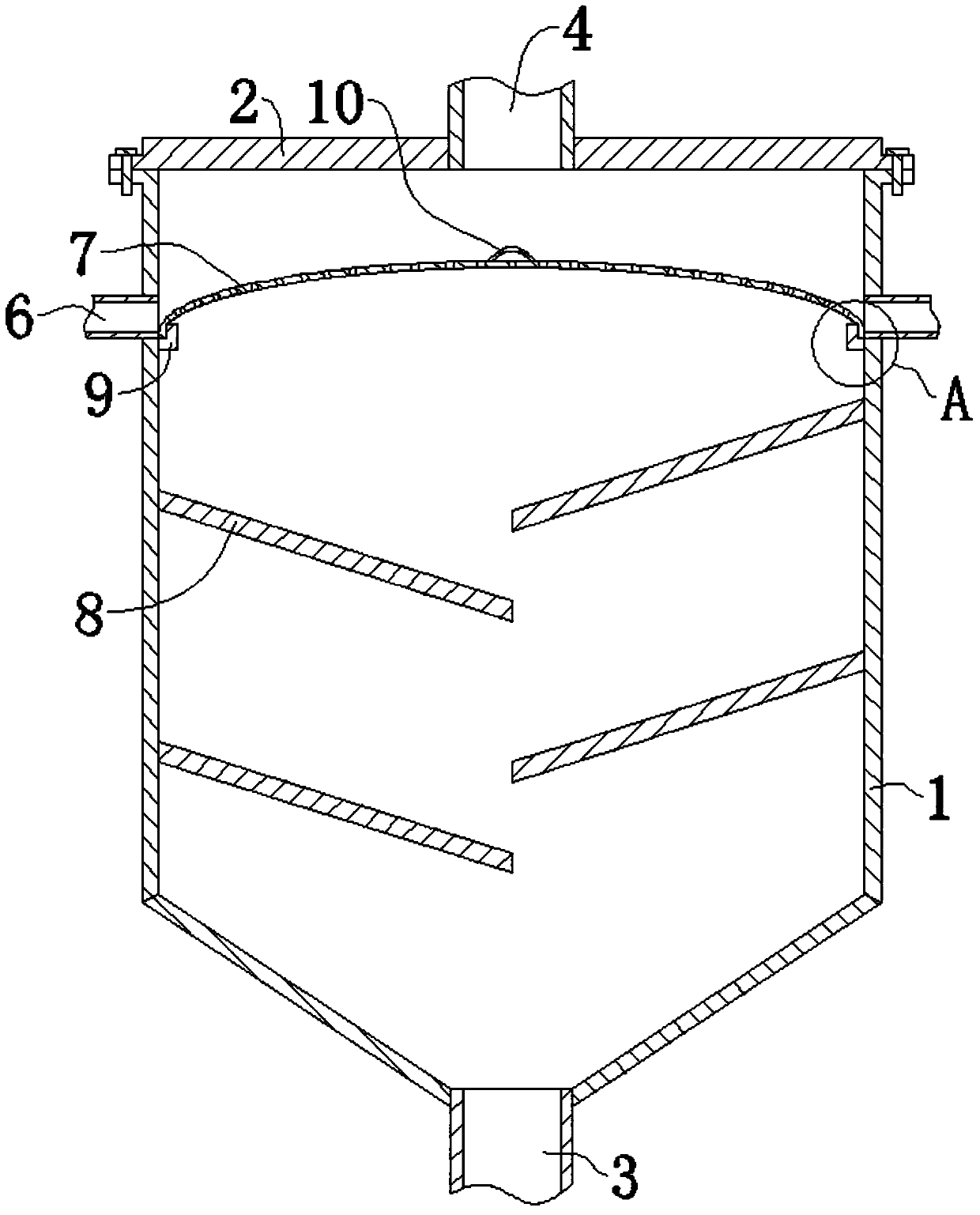 Vegetable oil storage device