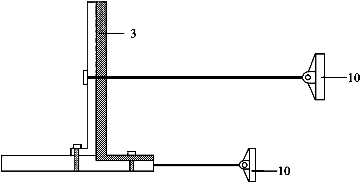 Assembled type anchor-pulled retaining wall and method