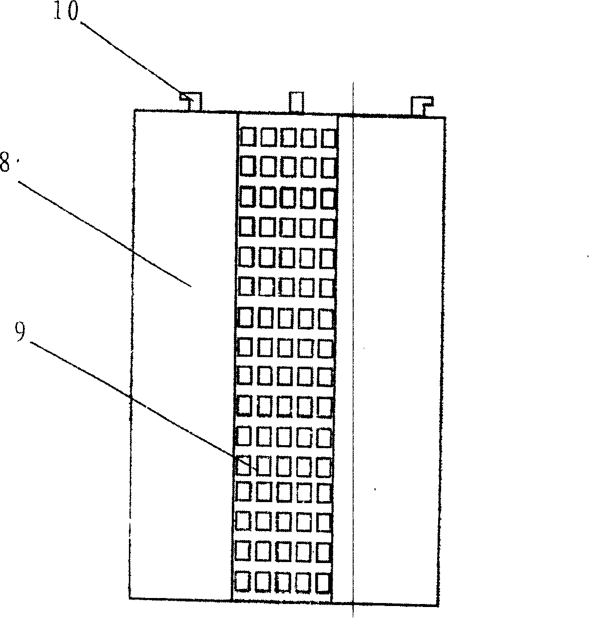 Dual cyclone dust collection structure of suction cleaner dust collection barrel