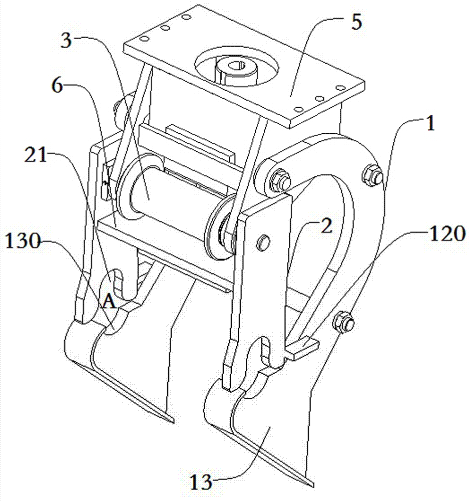 Anode anti-falling-off device