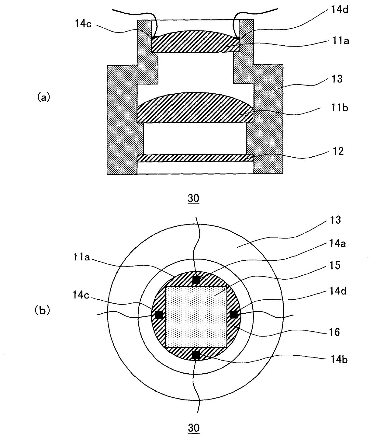 Lens unit and laser processing device