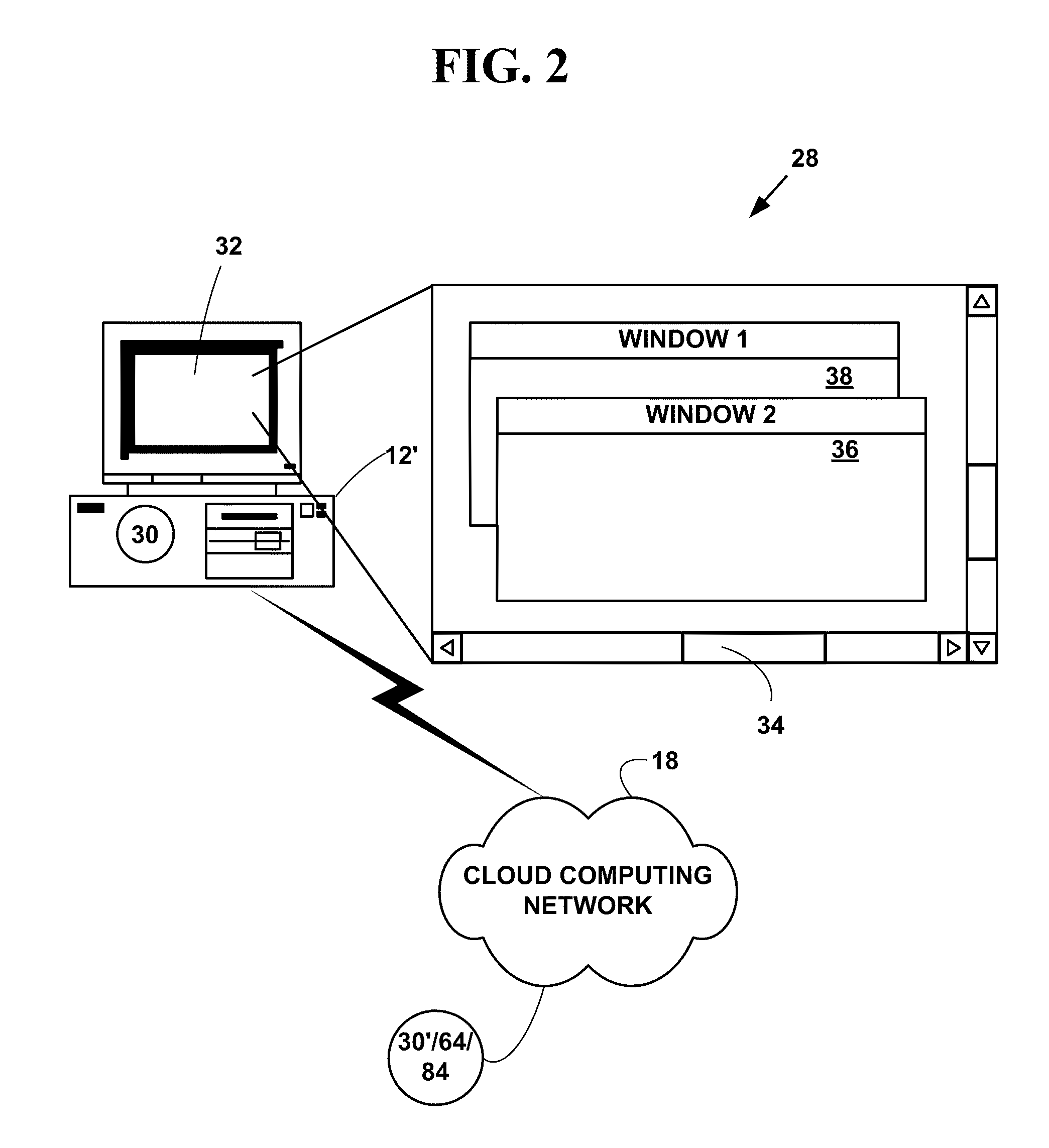 Method and system for creating vertical search engines with cloud computing networks