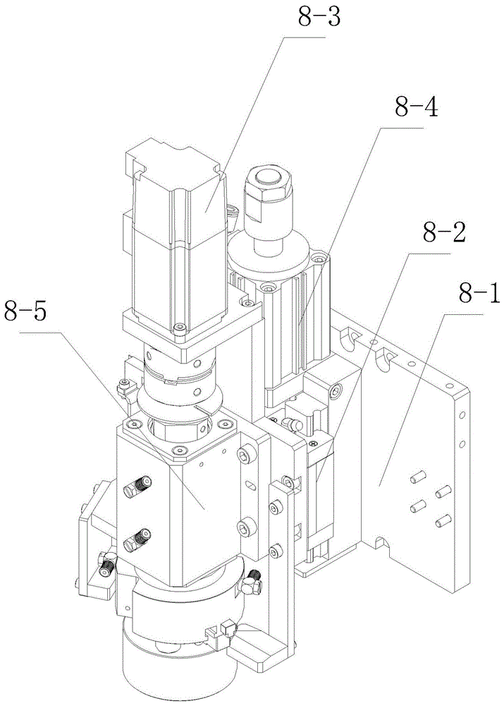 Reinforcing plate intelligent attaching system and attaching method thereof