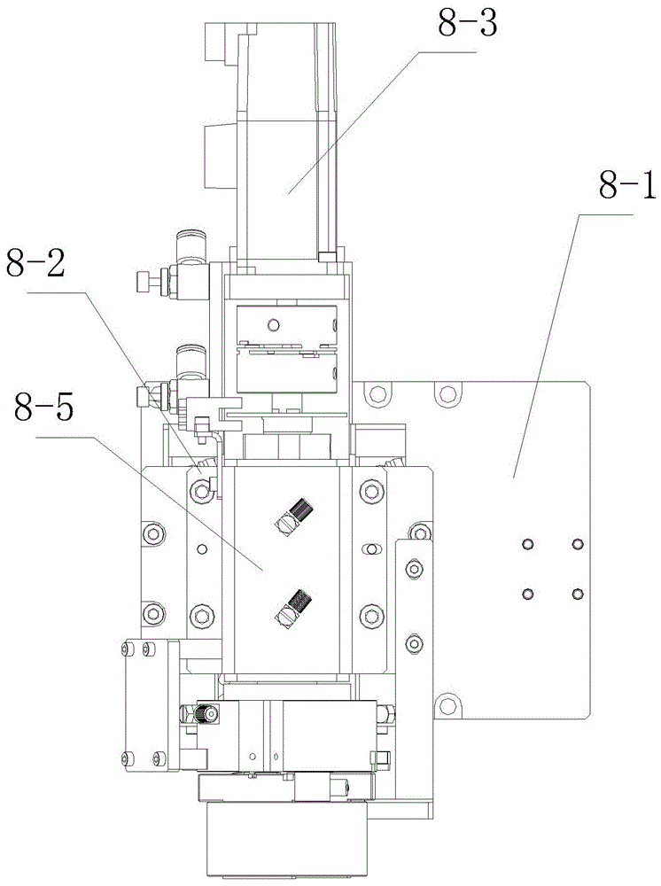 Reinforcing plate intelligent attaching system and attaching method thereof