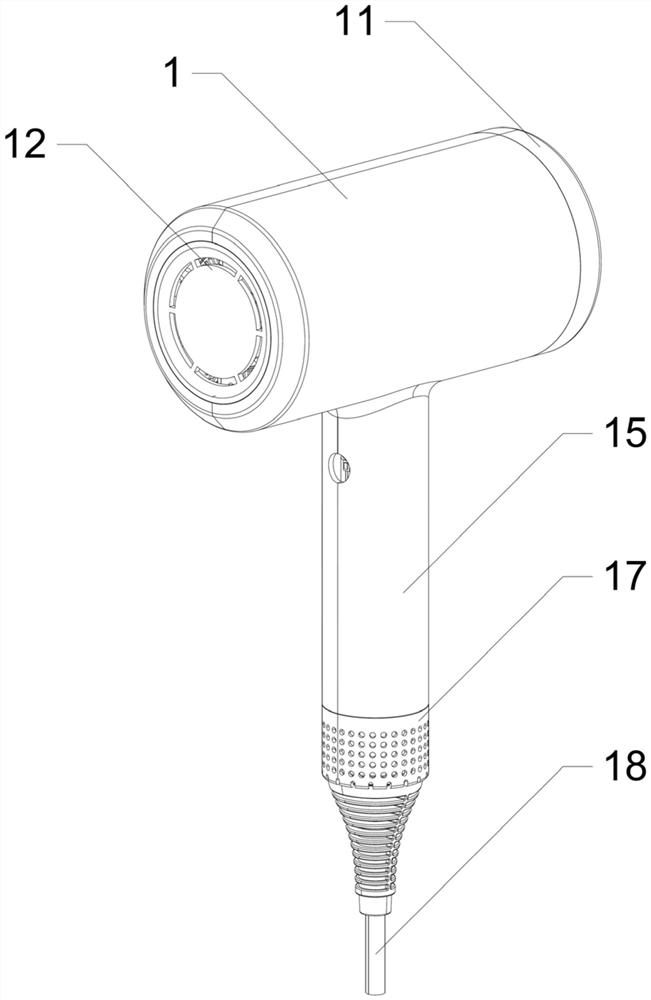 Novel far infrared hair drier