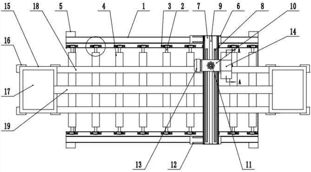 Edge grinding machine for plate rolling motor casing