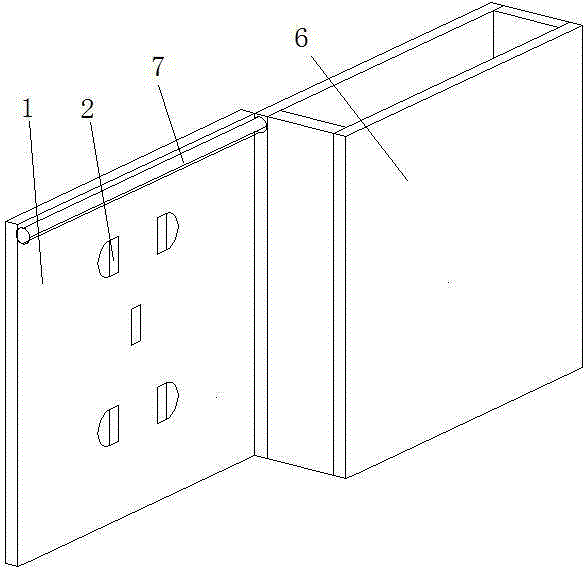 Box-cover-style wall socket