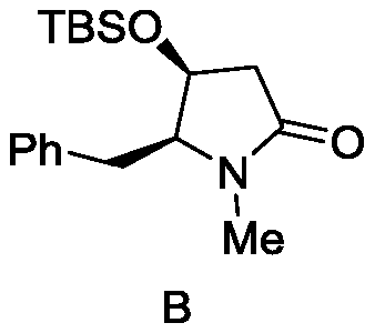 Preparation method of antitumor drug molecule (+)-Preussin intermediate