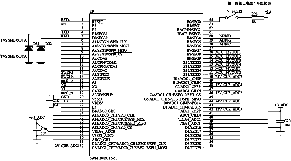 Control circuit for intelligent electric box