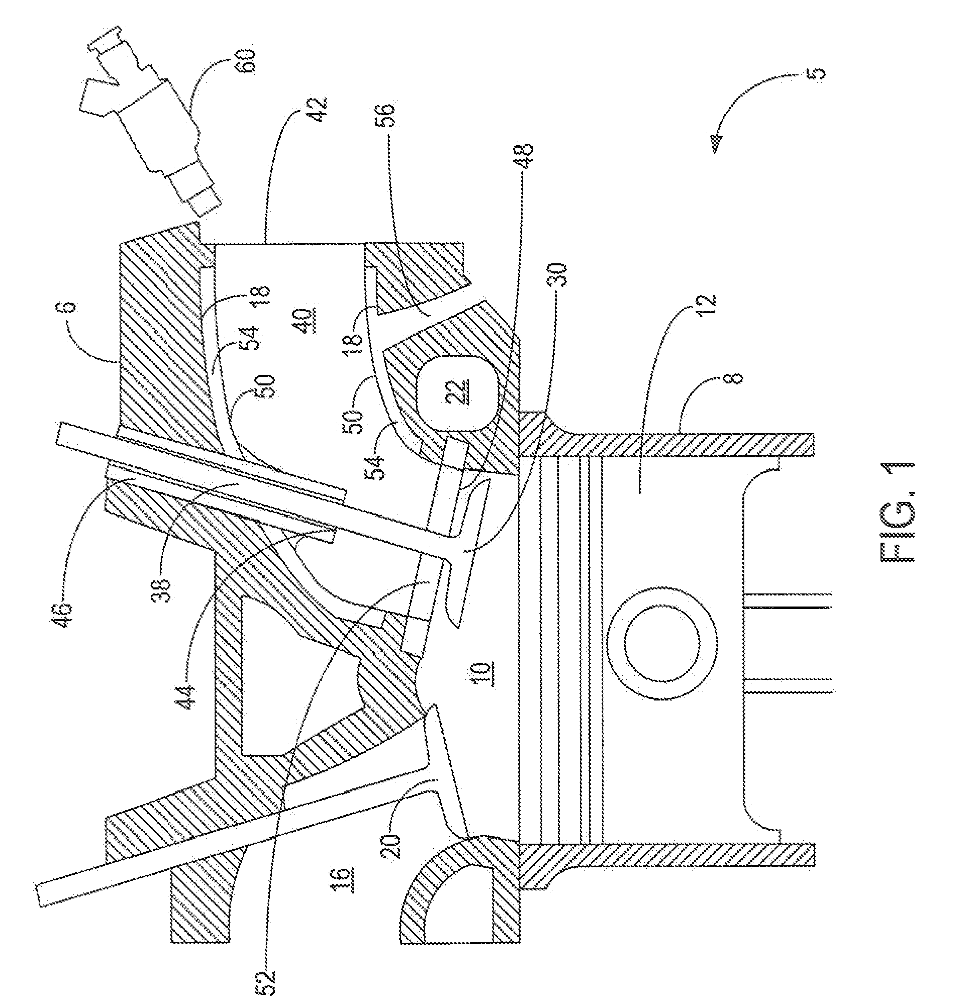 Low-thermal-inertia intake ports for port-injected, spark ignition engines and an associated manufacturing method