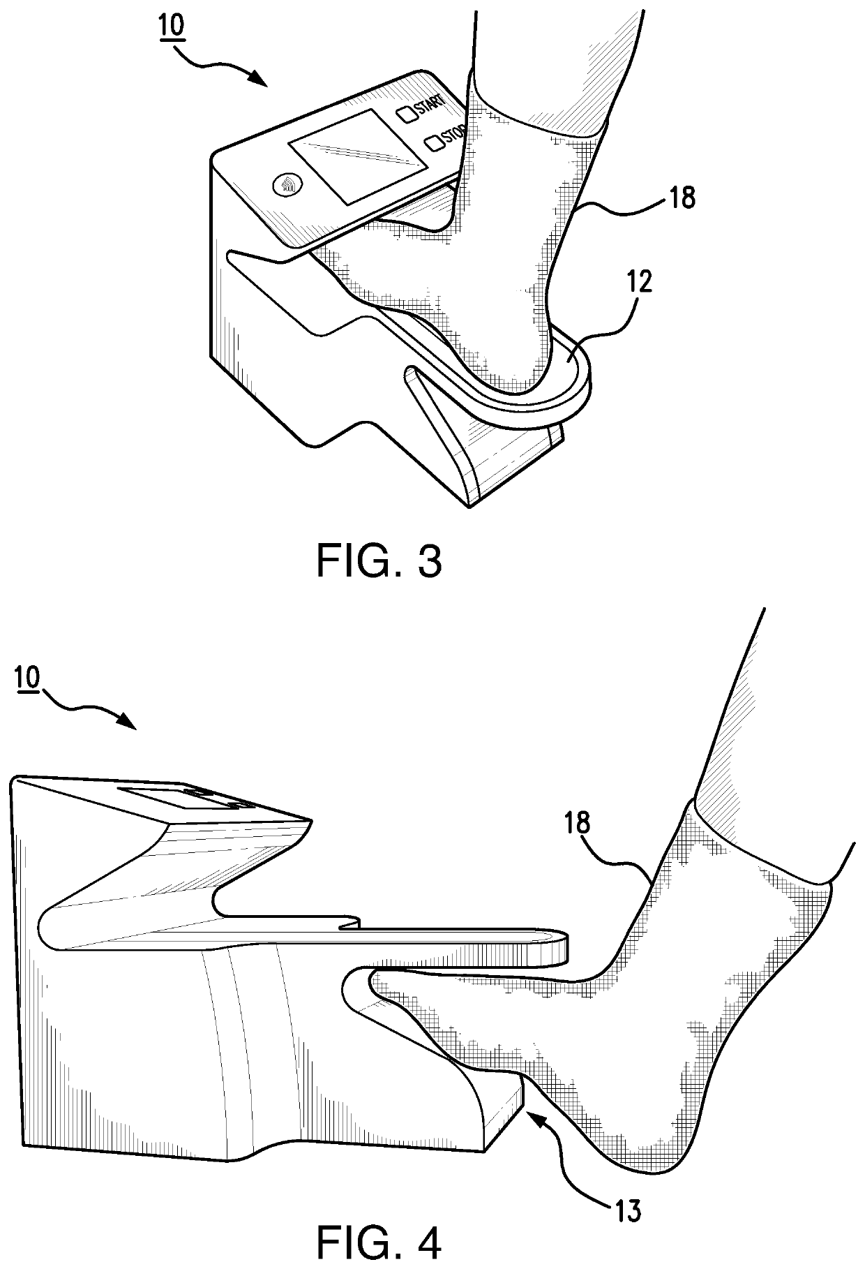 Integrated magnetic pulsation device for the treatment of foot pain