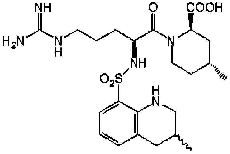 A kind of synthetic method of argatroban
