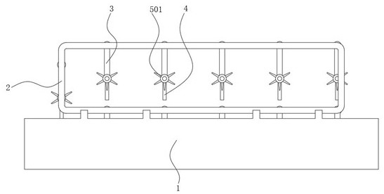 An etching device for printed circuit board production