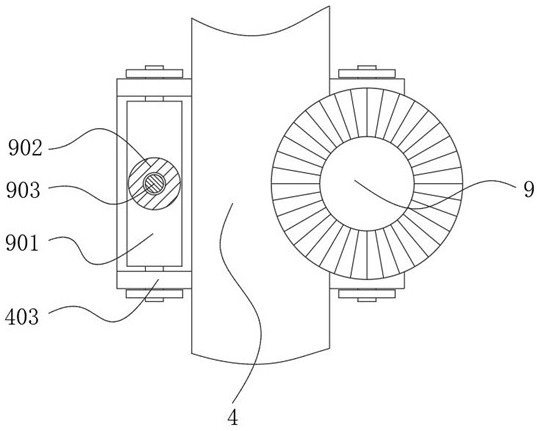 An etching device for printed circuit board production