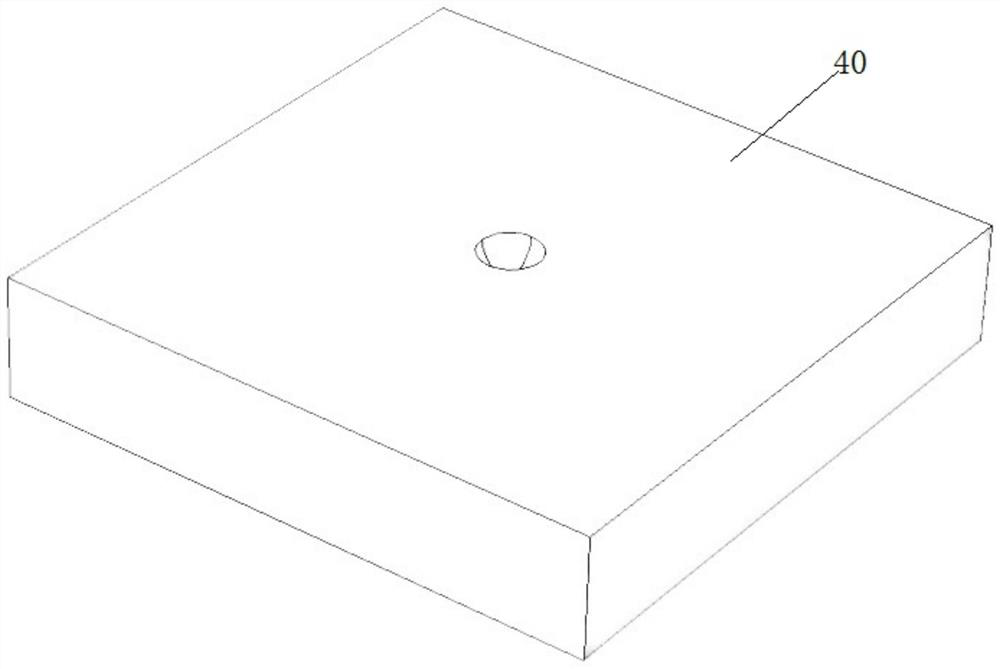 Device for researching evolution process of selective laser melting molten pool