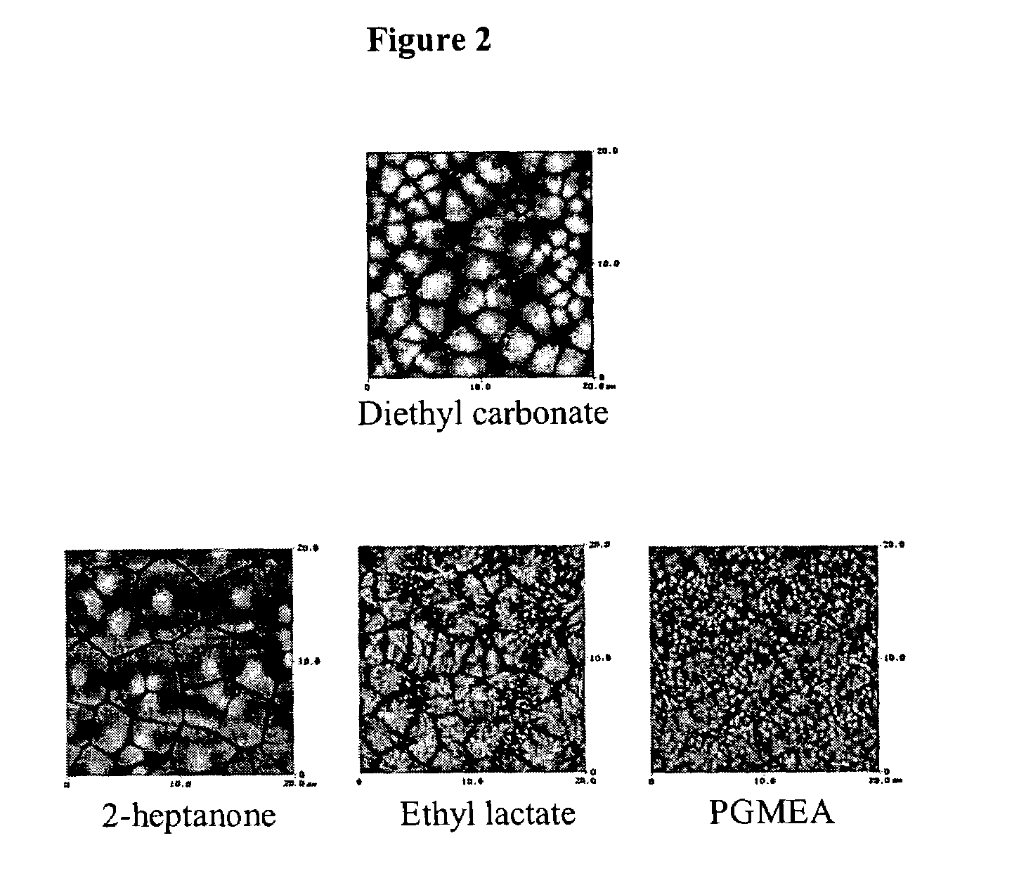 Process for selecting solvents for forming films of ferroelectric polymers