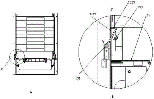 Automatic tray loading device for full-automatic drug dispensing machine