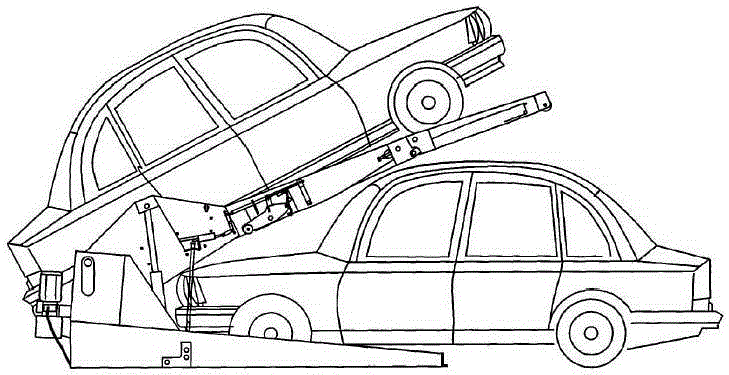 Side movement type parking system