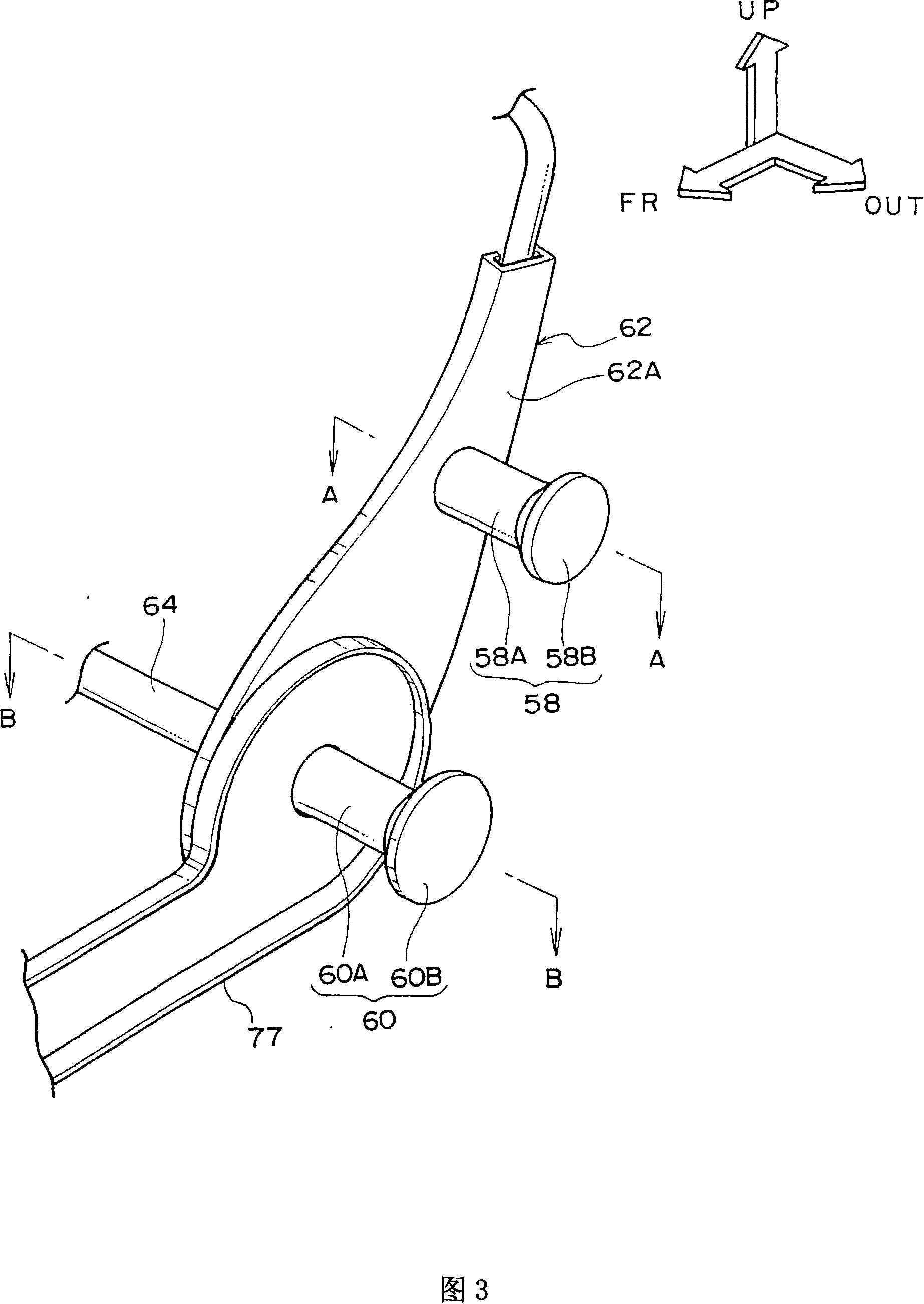 Webbing guide mechanism