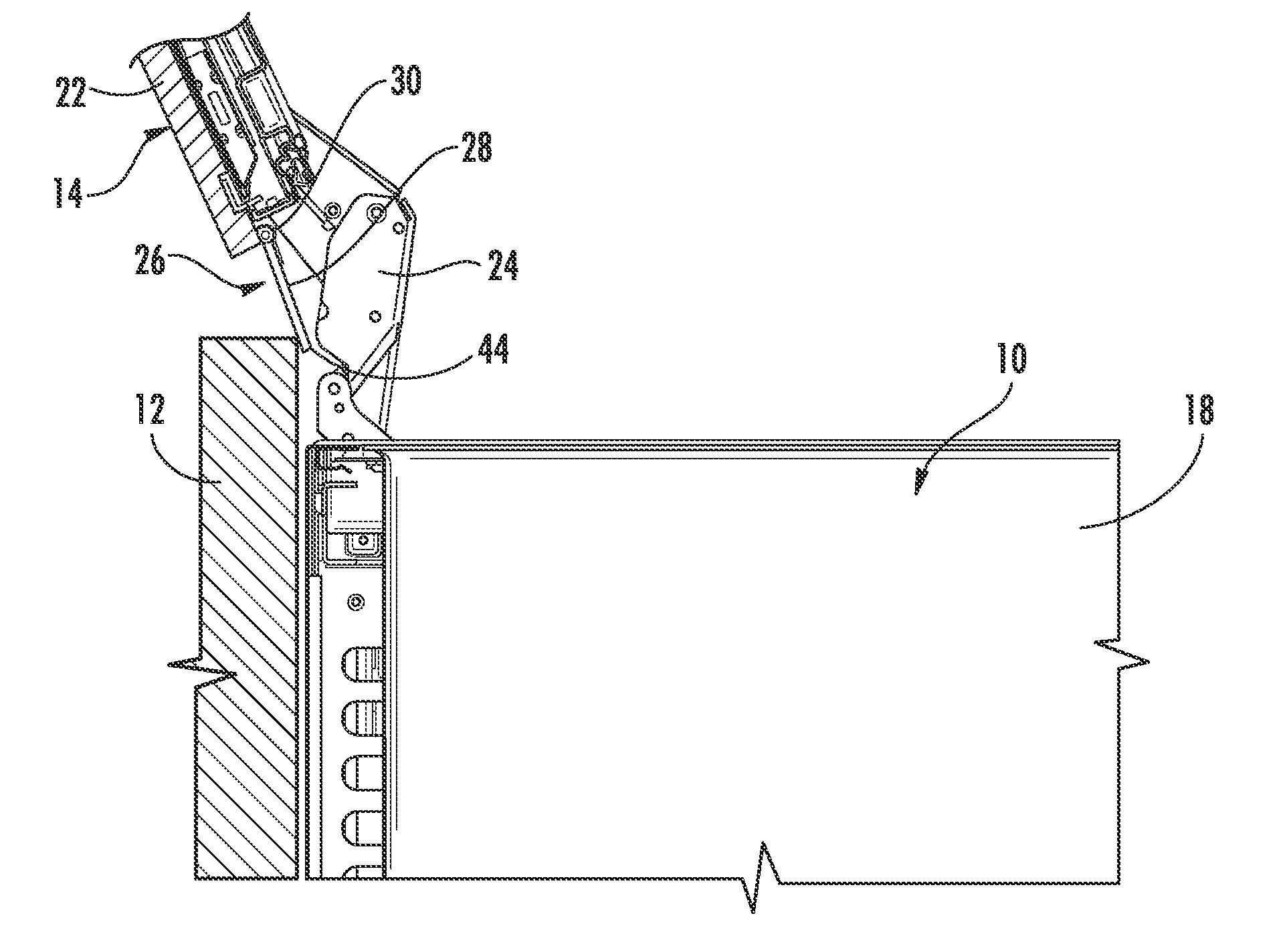 Consumer appliance with finger guard