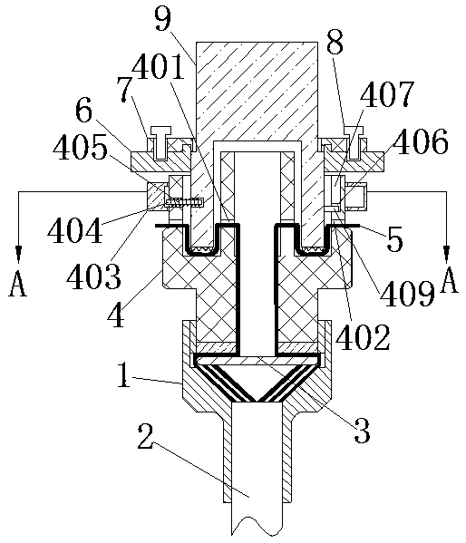 Photoelectric tethered load-bearing connector for tethered unmanned aerial vehicles