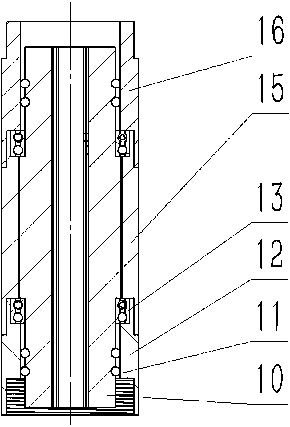 A downhole torque self-balancing cabled drilling tool system